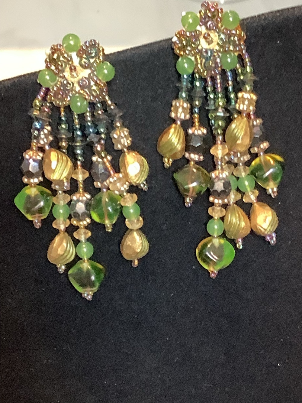 Vintage 2000 Colleen Toland Womens Earrings Waterfall